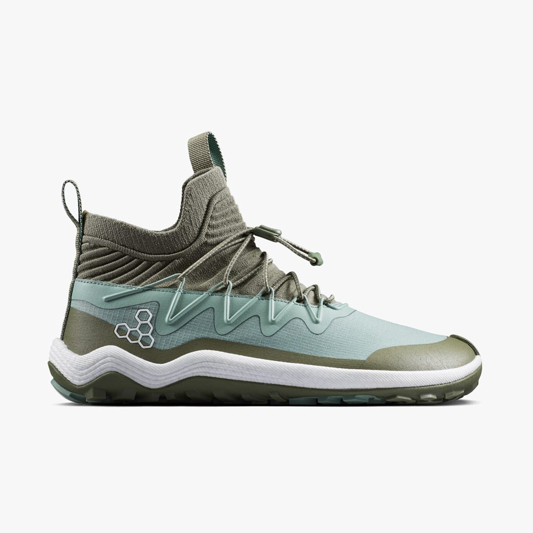 Vivobarefoot Primus Trail Flow Mid Ii Womens Glacial Green