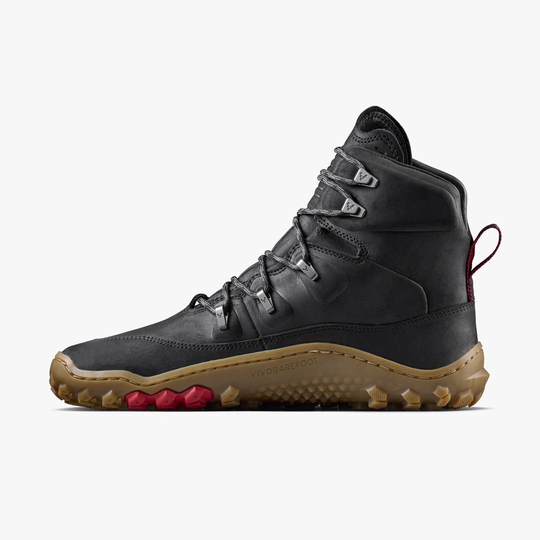 Vivobarefoot Tracker Leather At Ii Womens Obsidian