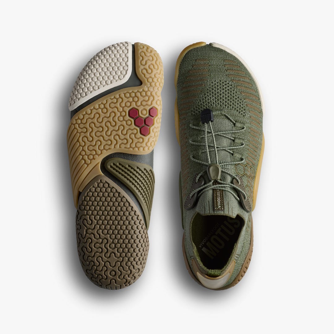 Vivobarefoot Motus Flex Natural Womens Moss
