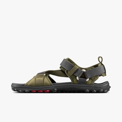 Vivobarefoot Tracker Ora Sandal Womens Dark Olive