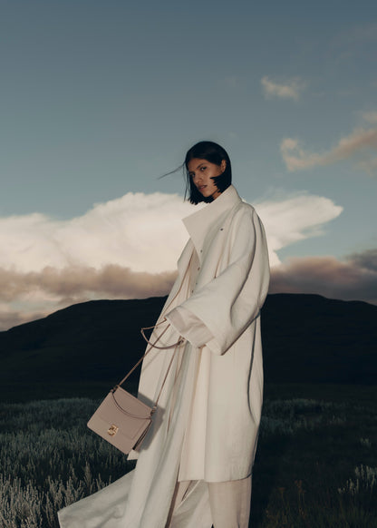 Polene Numero Sept Mini Textured Taupe