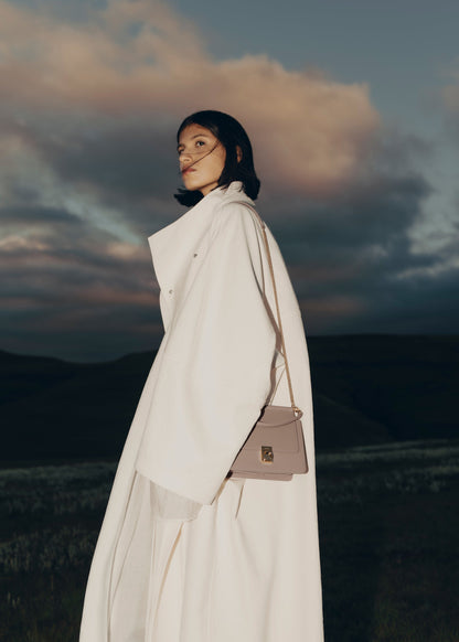 Polene Numero Sept Mini Textured Taupe