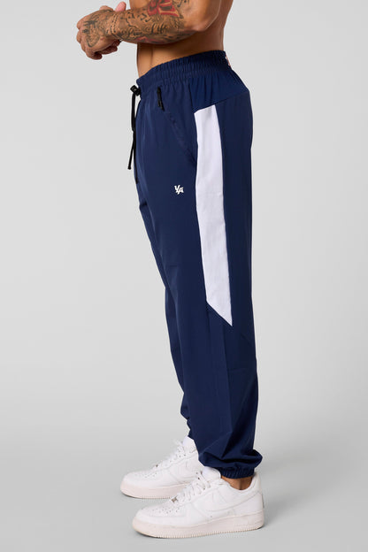 YoungLA 2104 - Side Stripe Workout Joggers Navy