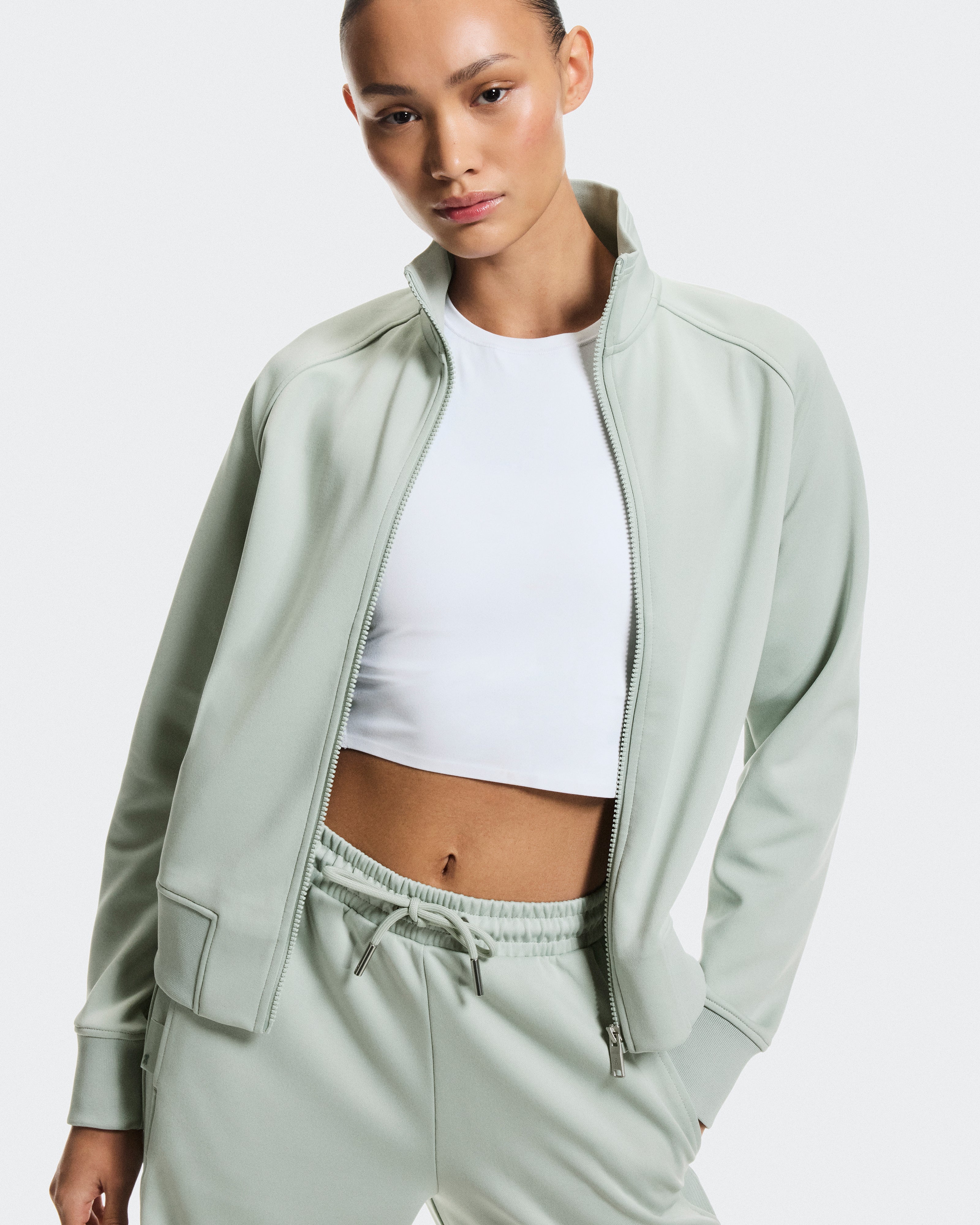 On Courtside Full-Zip Mineral (Women'S)