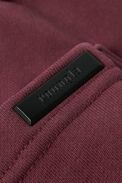 YoungLA 2111 - Classic Baggy Sweats Burgundy Wash