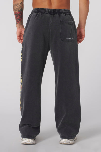 YoungLA 2119 - Inferno Sweats Black Wash