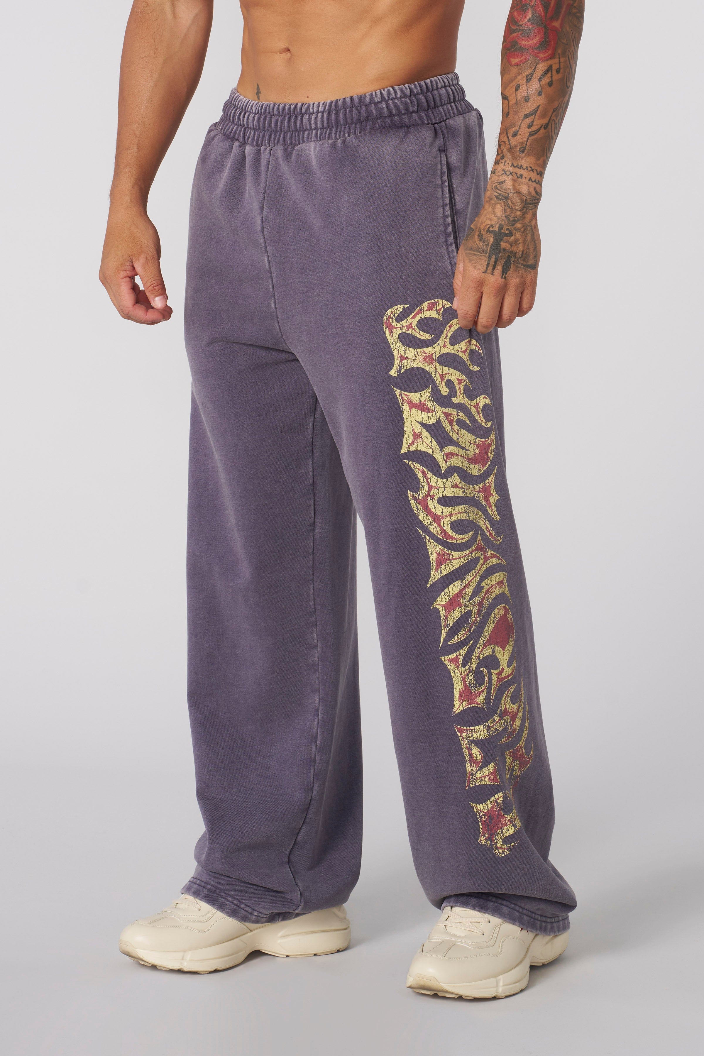 YoungLA 2119 - Inferno Sweats Purple Wash