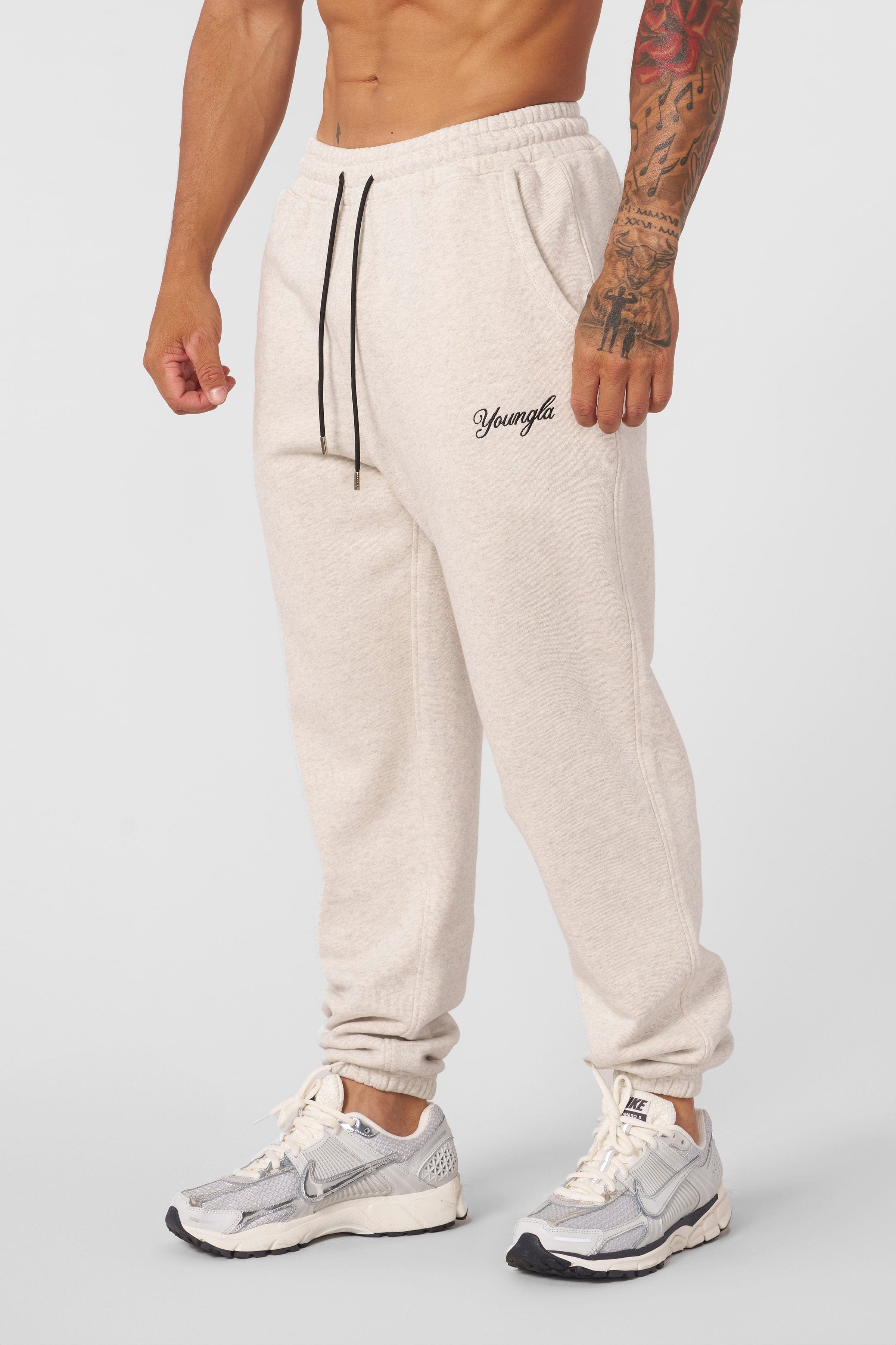 YoungLA 211 - For Him Joggers Oatmeal