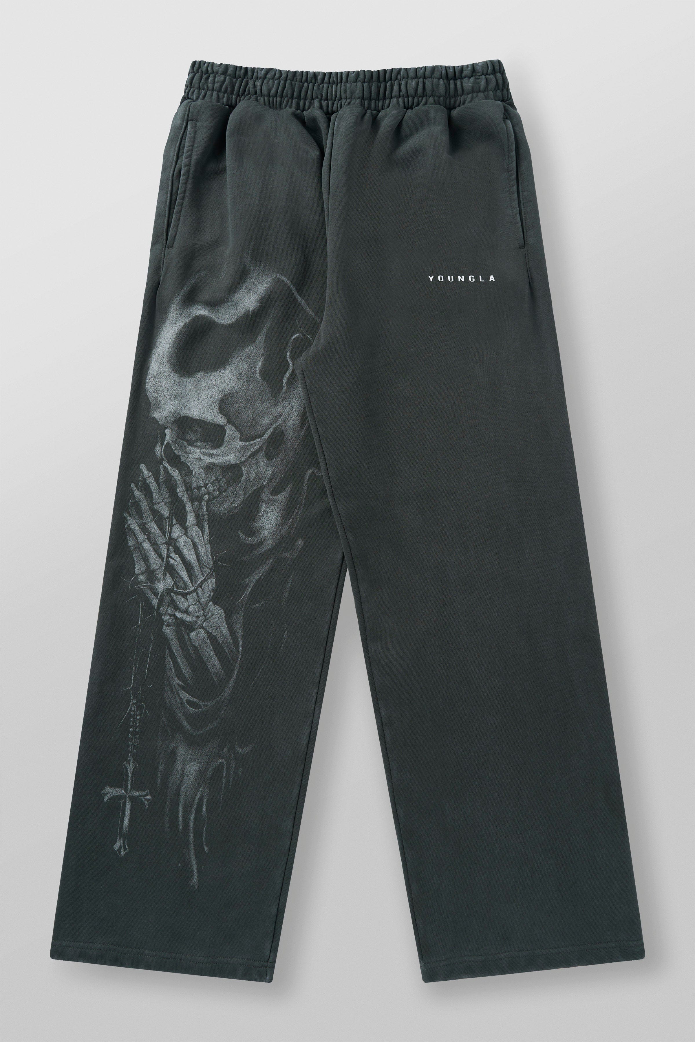 YoungLA 2125 - Divine Sweats Forest Green Wash