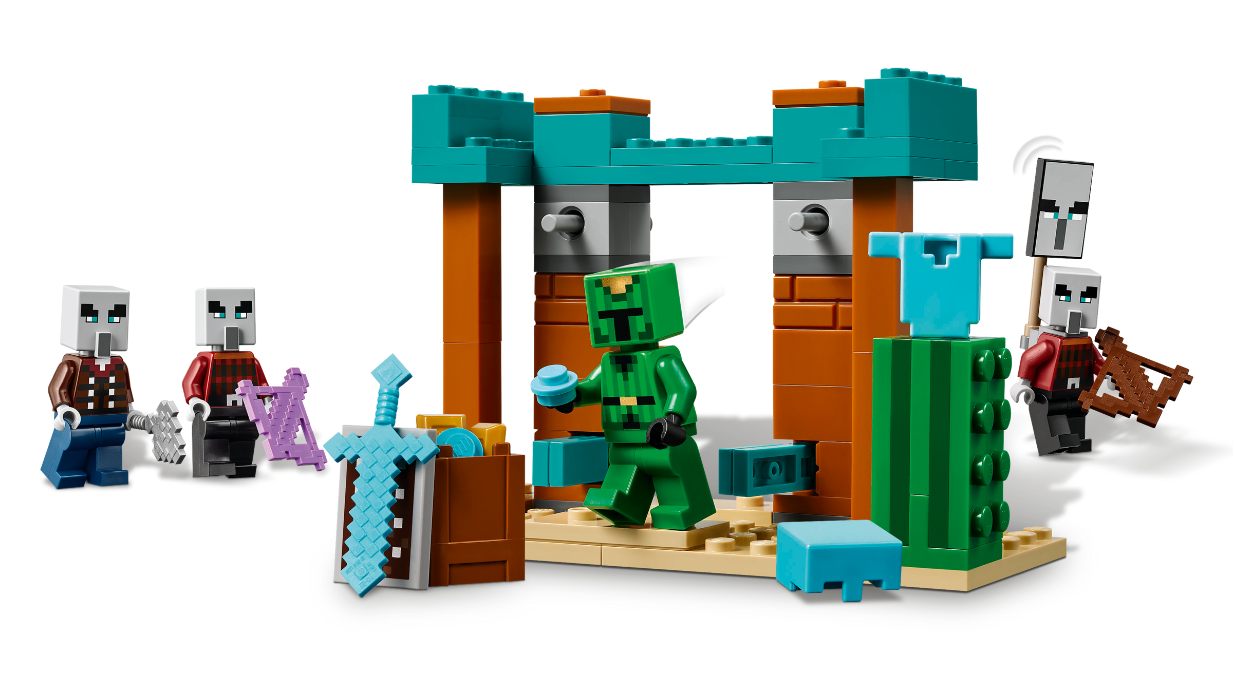 Lego The Illager Desert Patrol