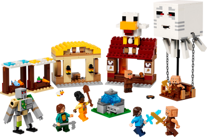 Lego The Ghast Balloon Village Attack