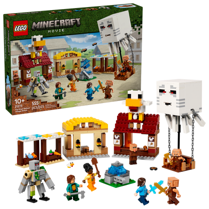 Lego The Ghast Balloon Village Attack