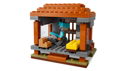 Lego The Pillager Outpost and Ravager