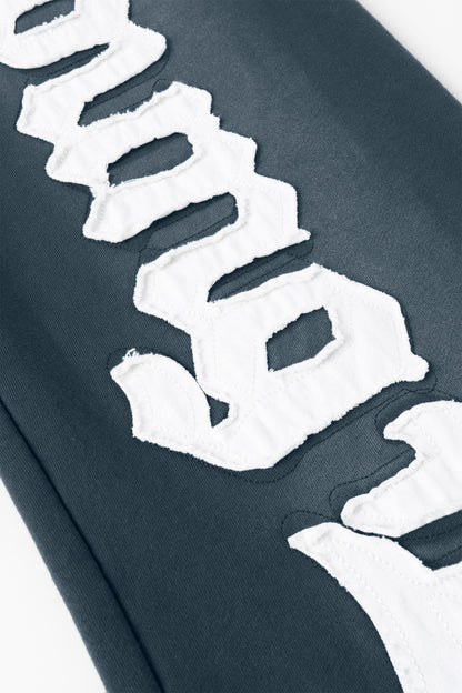 YoungLA 2127 - Big Patch Sweats Teal Wash