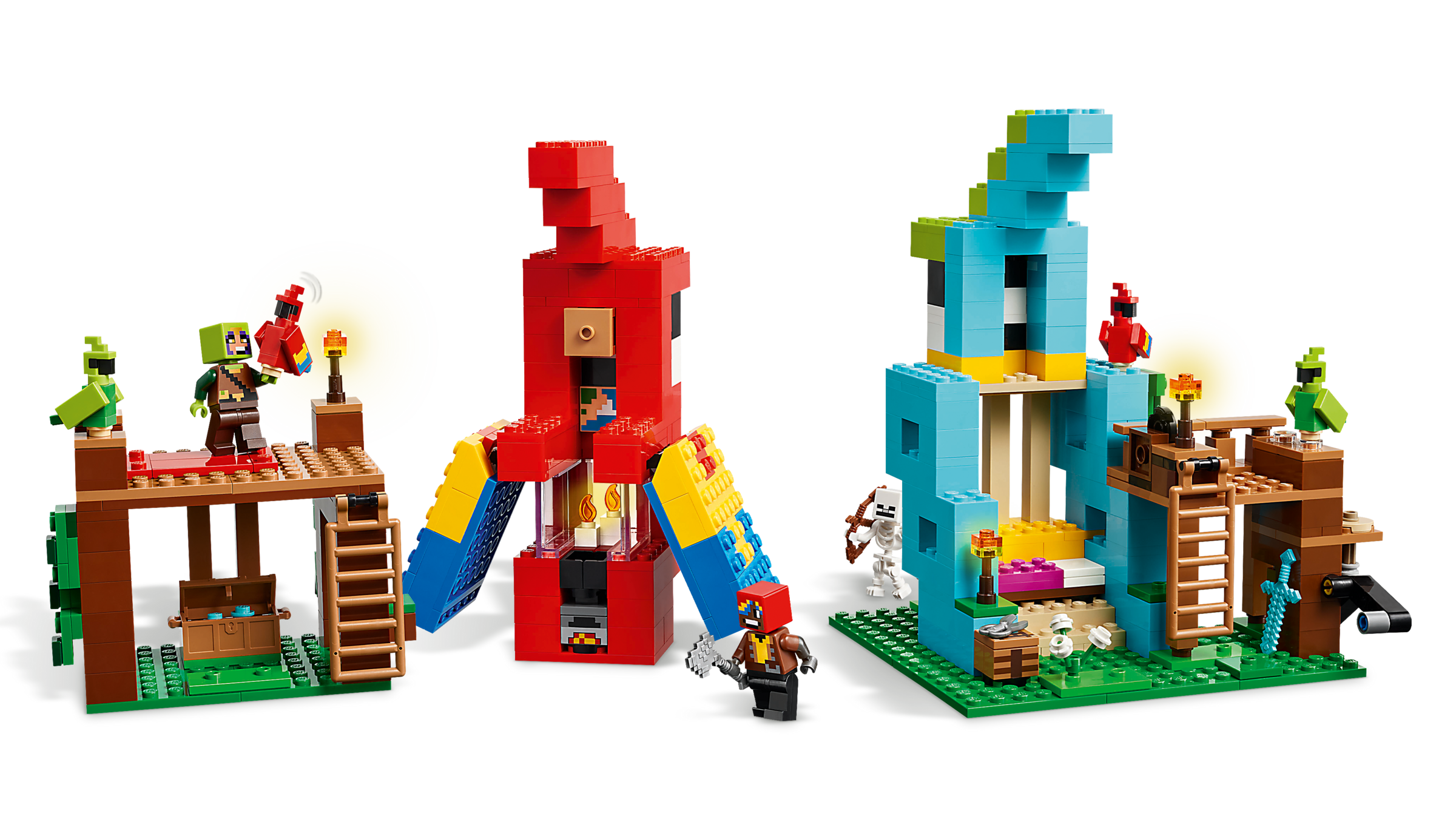 Lego The Parrot Houses