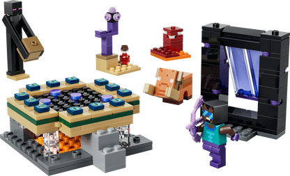 Lego Nether  End Portal Journey