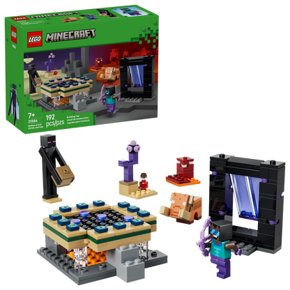 Lego Nether  End Portal Journey