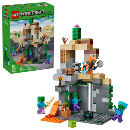 LEGO Minecraft Zombie Dungeon, side profile