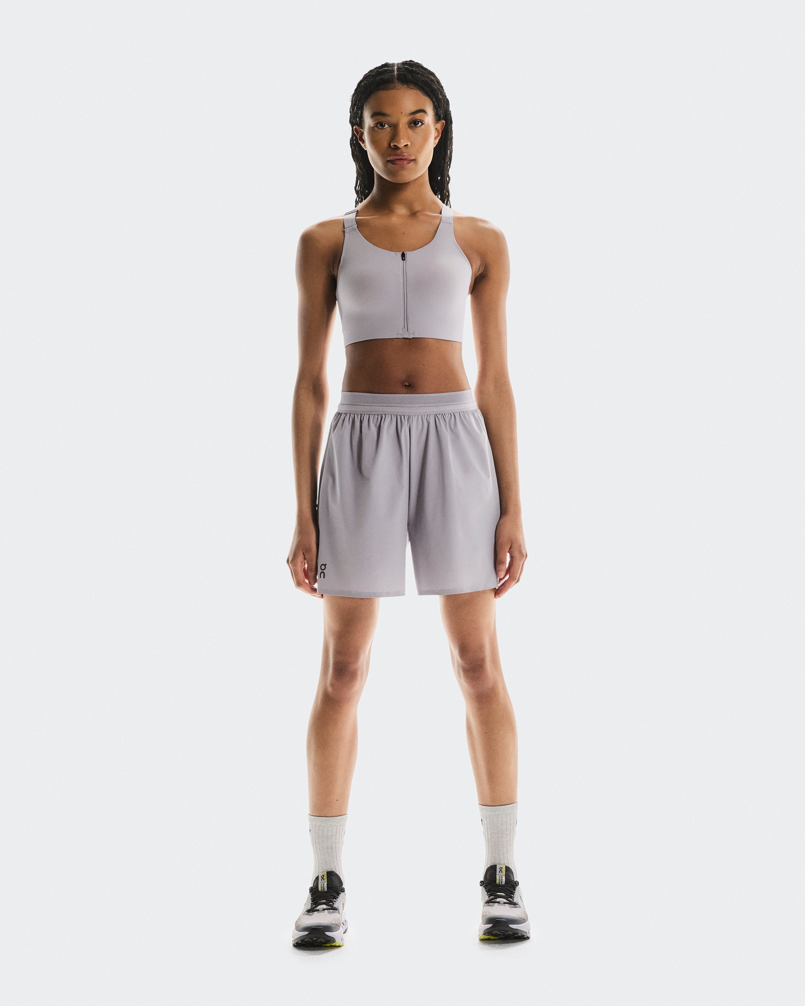 On Endurance Bra Zip Lilac (Women's)