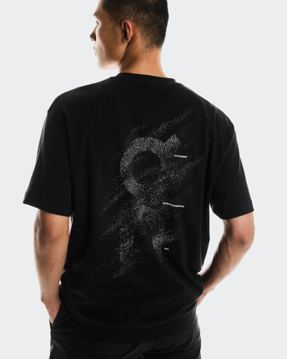 On Club T Graphic Black | Olive