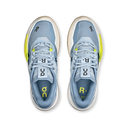 on running the roger pro 2 clay chambray lime (women's)