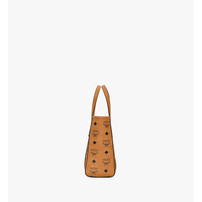 MCM Mini Toni Top-Zip Shopper in Visetos