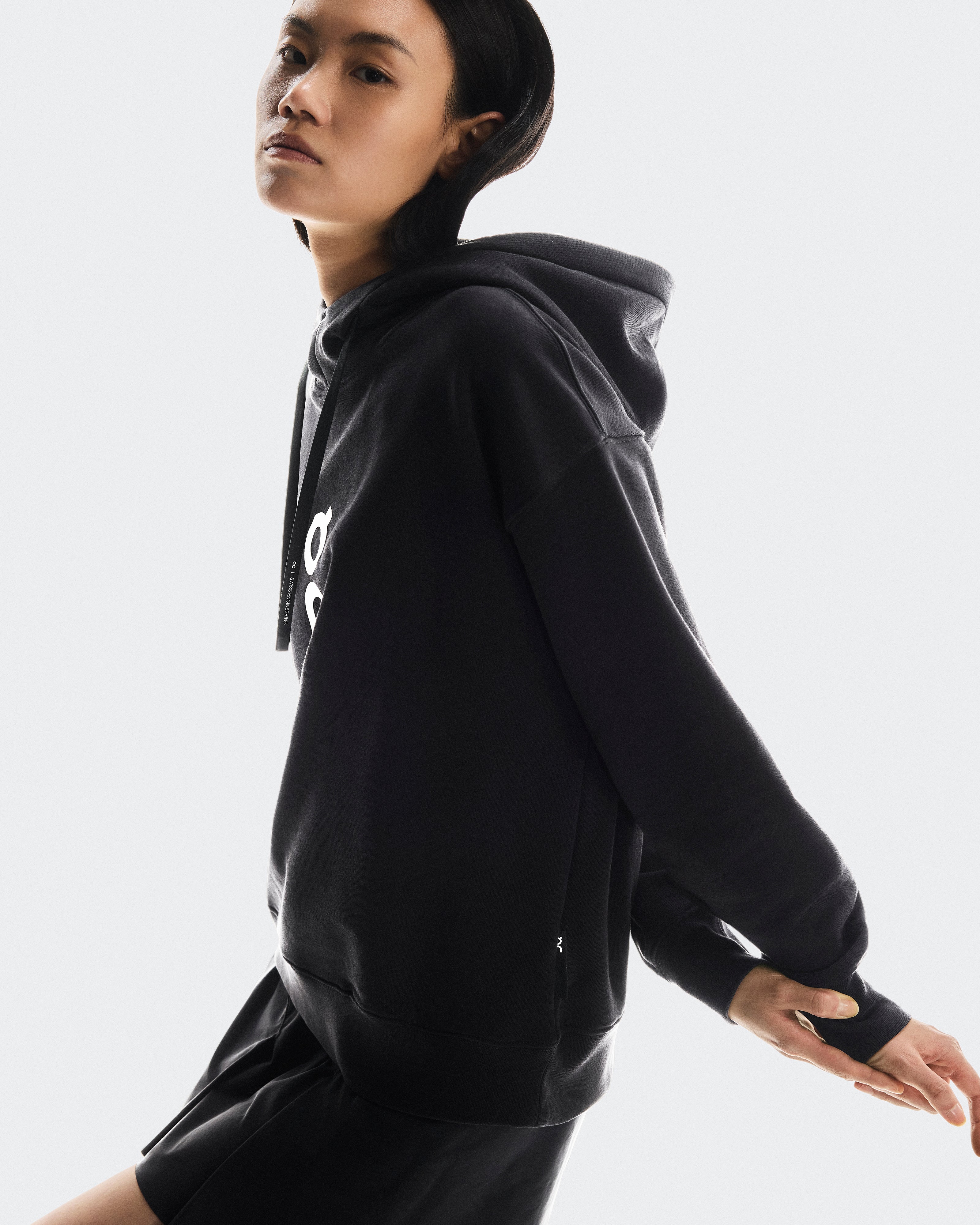 On Club Hoodie Tennis Black (Women'S)