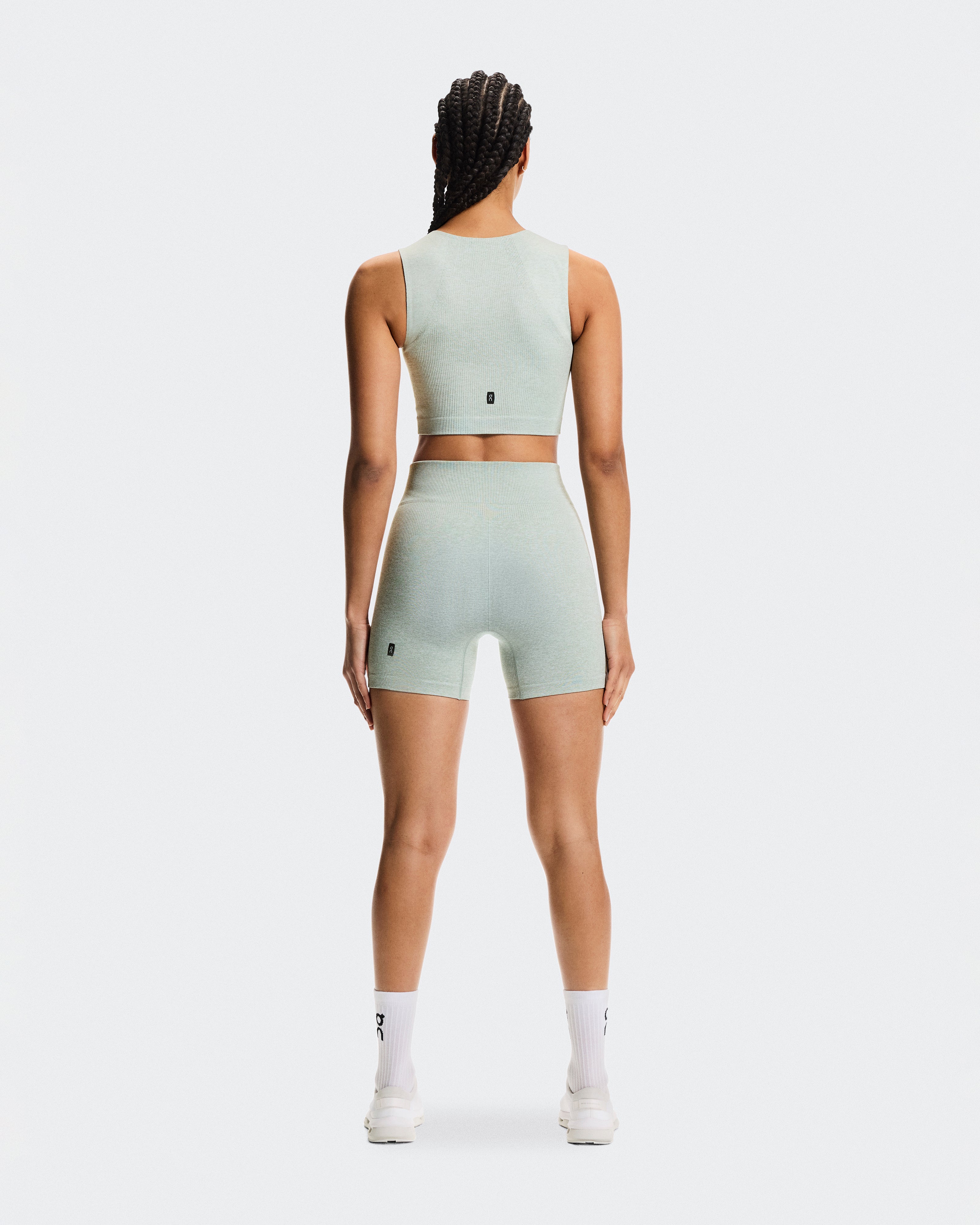 On Studio Knit Crop Mineral Heather (Women'S)