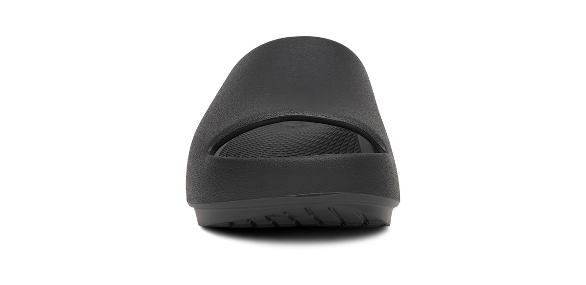 Oofos Men's Slide Black