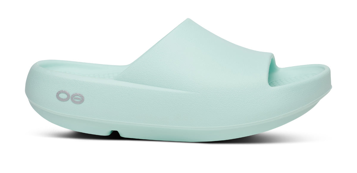 Oofos Men's Slide Mint