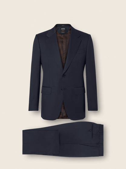 Zegna Navy Blue Trofeo 120Mila Wool Suit