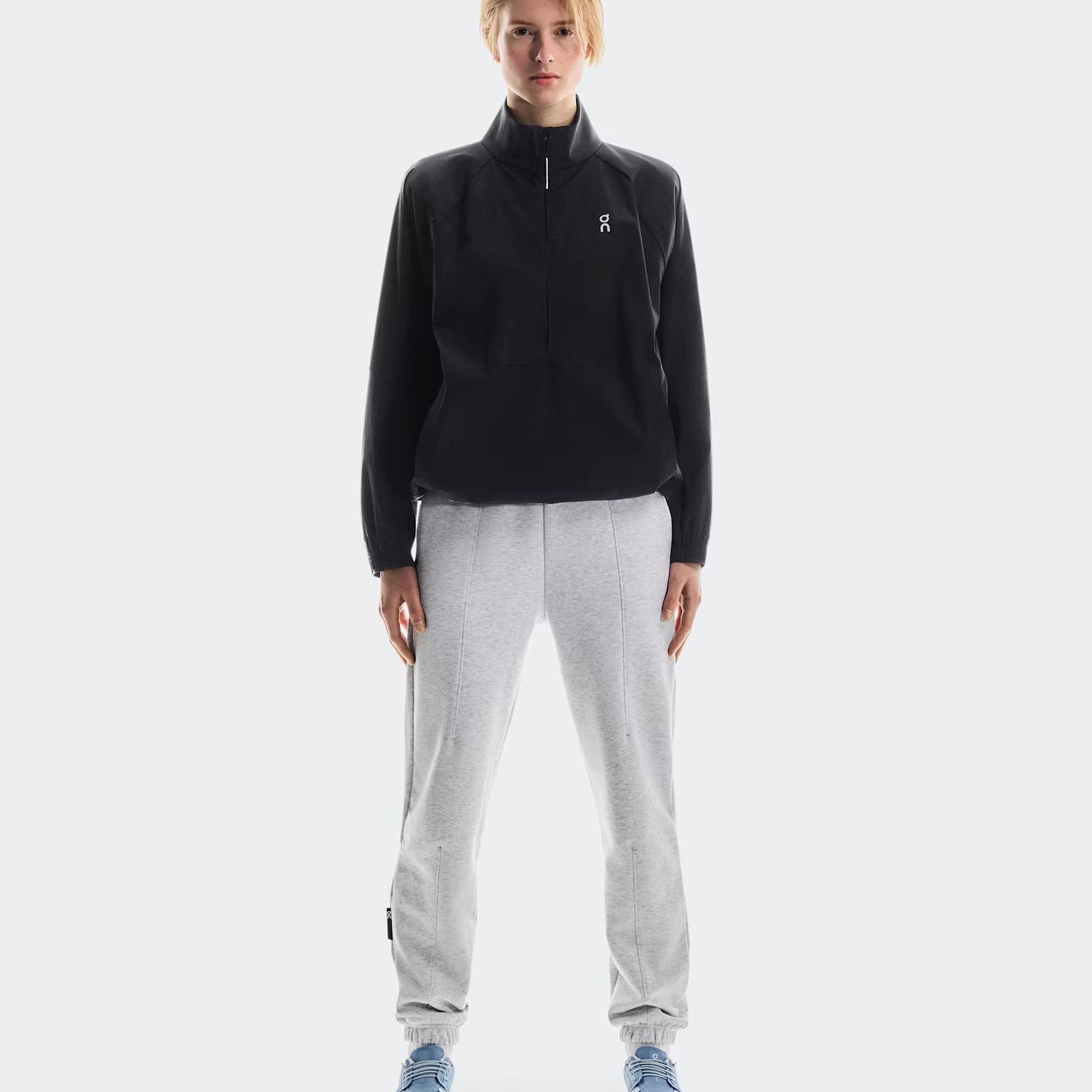 On All-Day 1/2 Zip Jacket Black (Women'S)