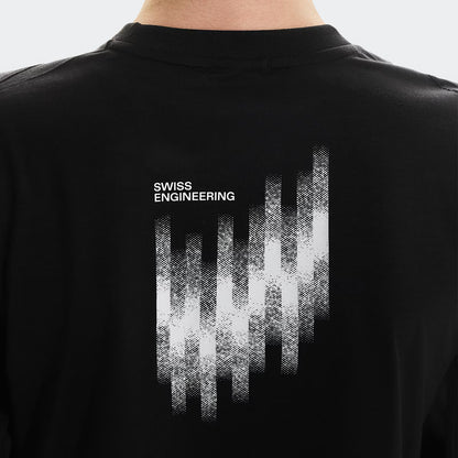 On Train Long-T Crop Graphic Black (Women'S)