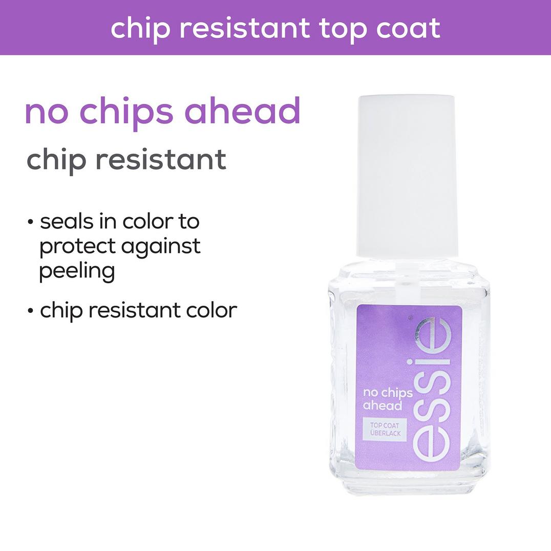 Essie No Chips Ahead Top Coat - Chip Resistant Nail Polish