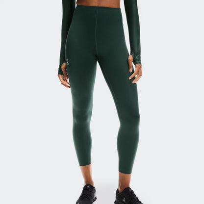 On Train Tights 7/8 Obsidian (Women'S)