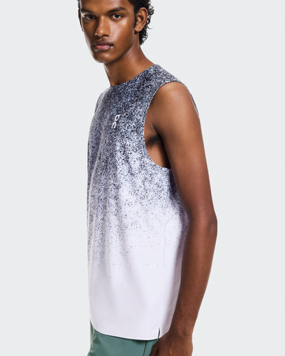 On Court Tank Fade Thistle | White