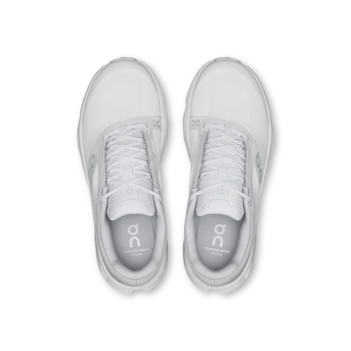 On Cloudsurfer Frost White Kids