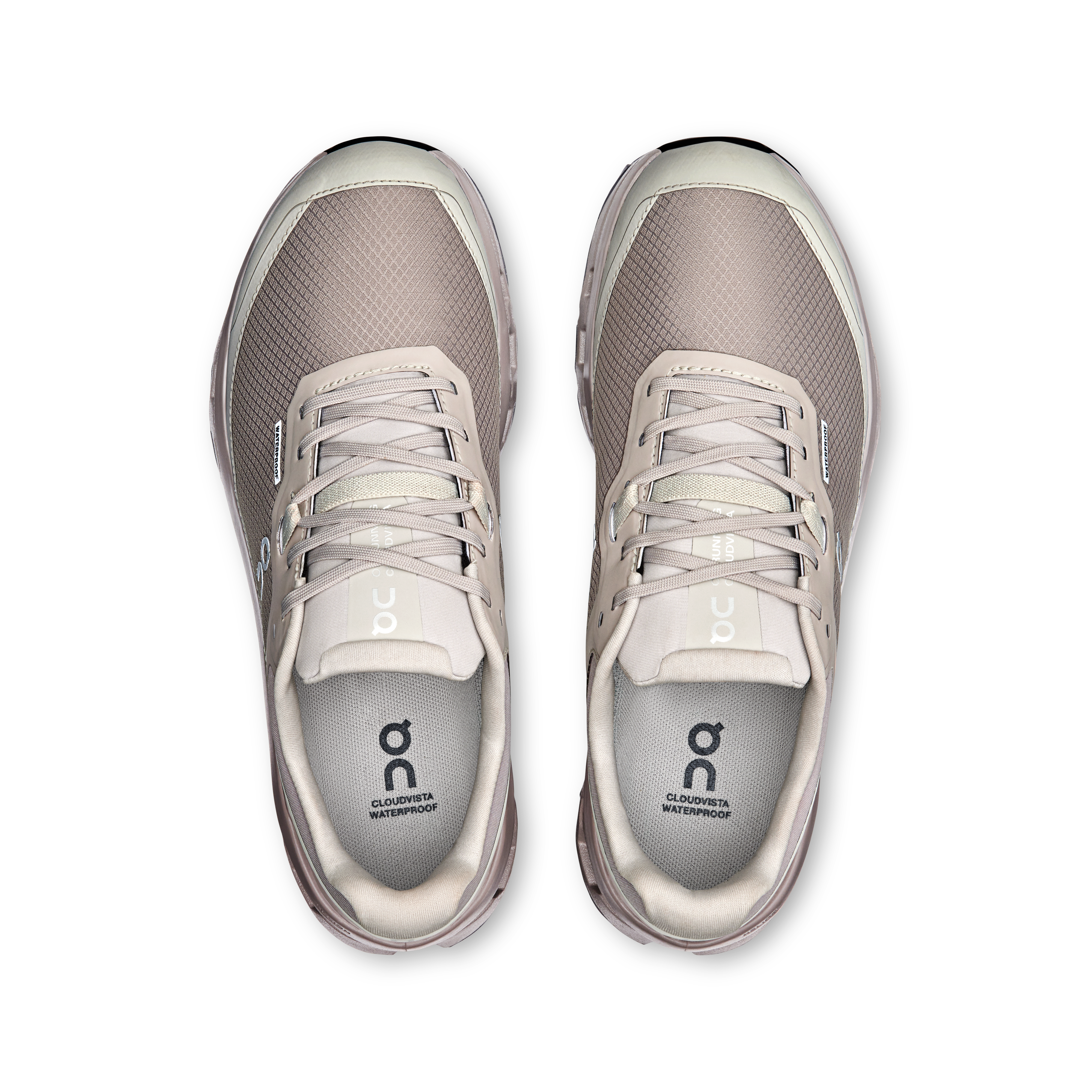 on running cloudvista 2 waterproof fog cinder (women's)