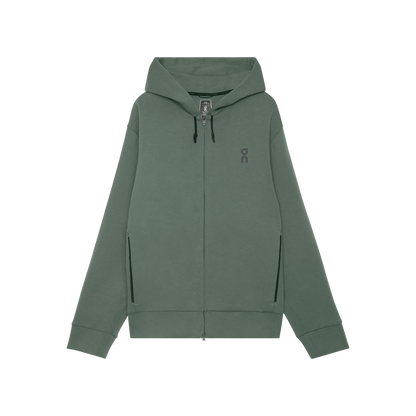 On Focus Tech Zip Hoodie Olive