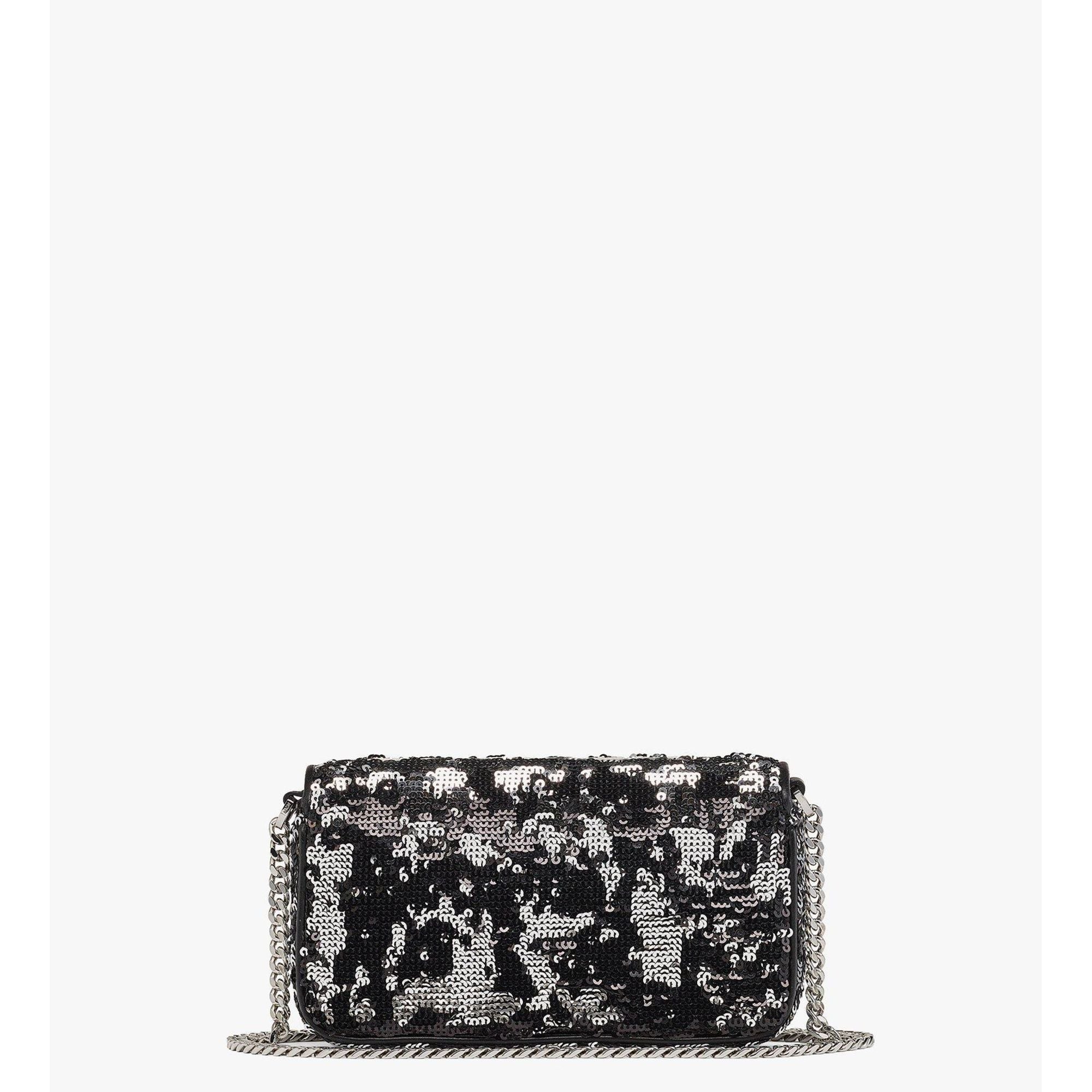 MCM Himmel Sequin Shoulder Bag