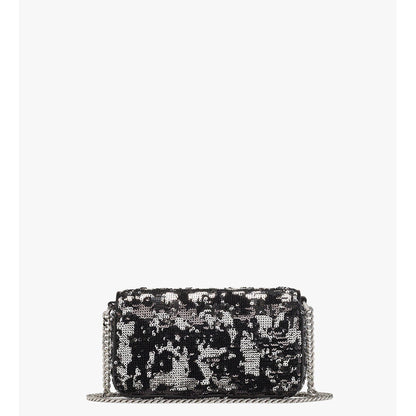 MCM Himmel Sequin Shoulder Bag