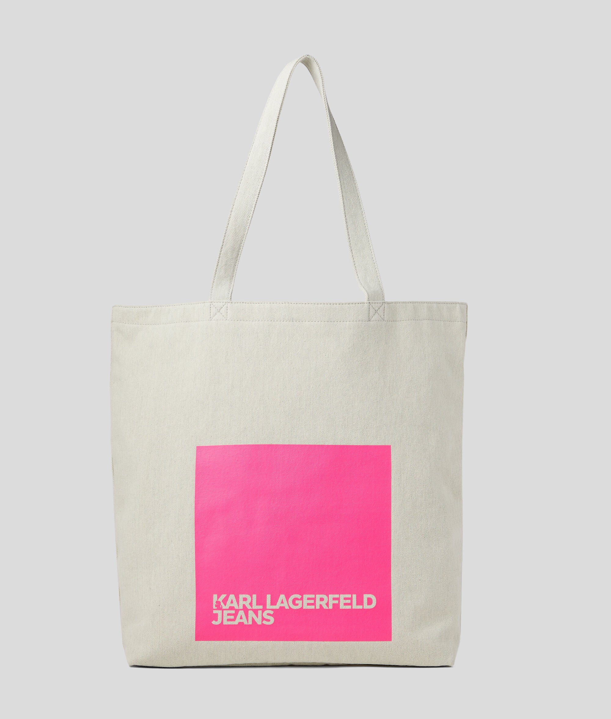 Klj Box Logo Canvas Shopper NATURAL NATURAL