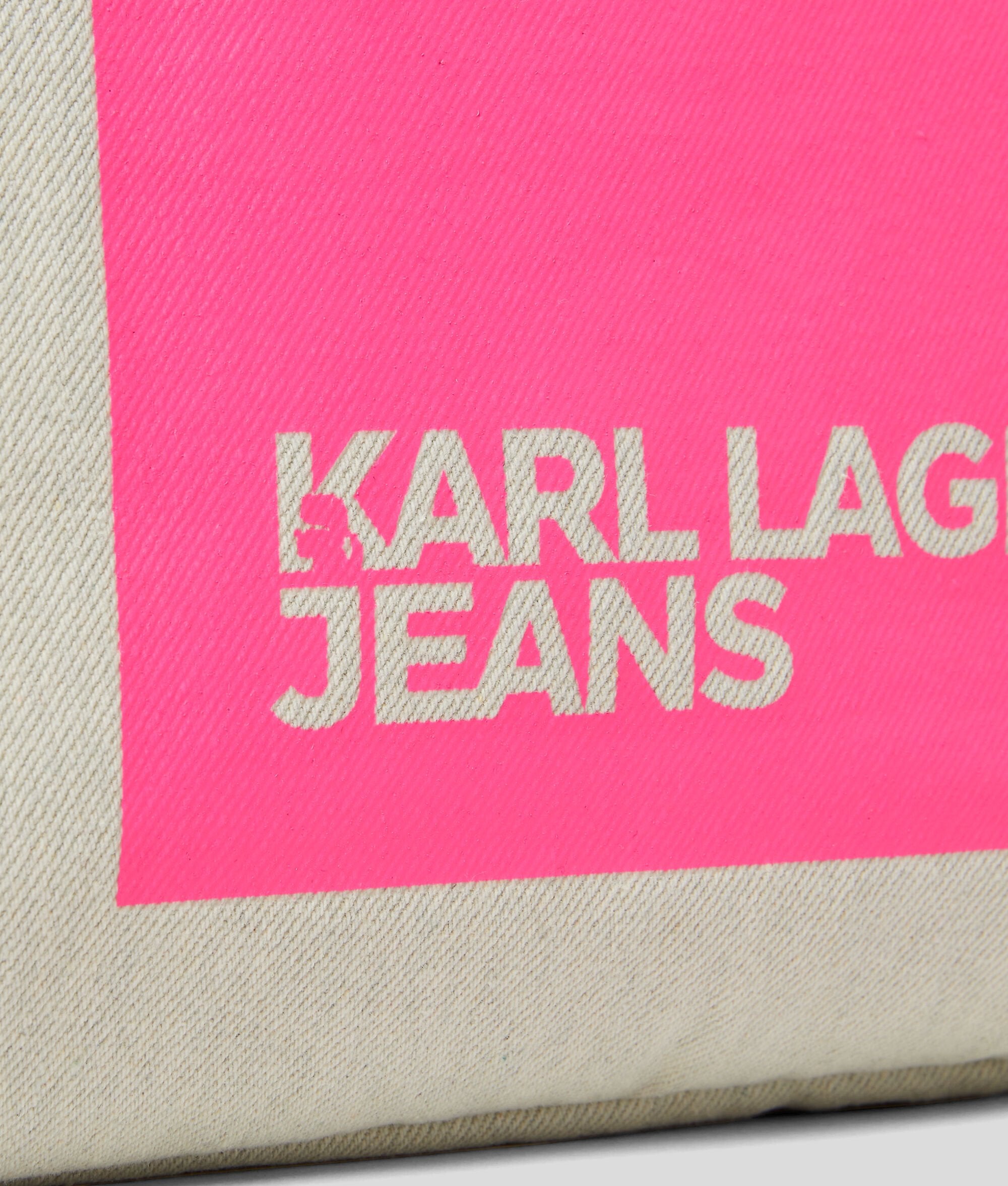 Klj Box Logo Canvas Shopper NATURAL NATURAL