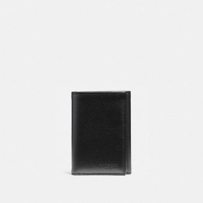 Coach Trifold Wallet Black