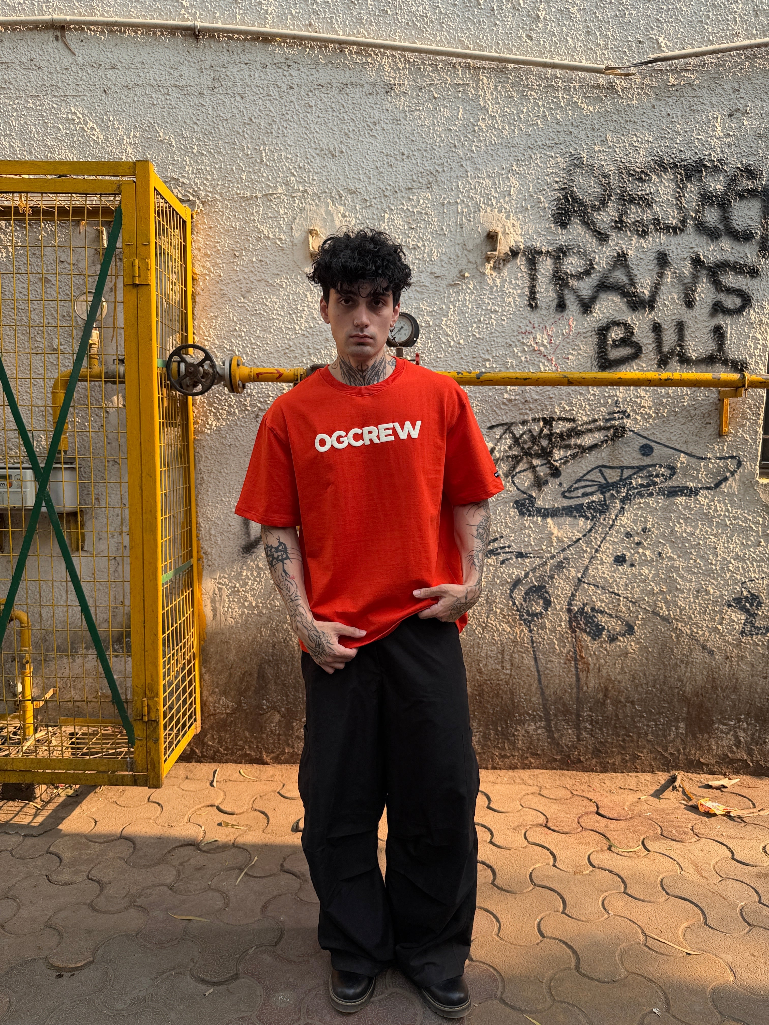 ORANGE LOBSTERS T-SHIRT