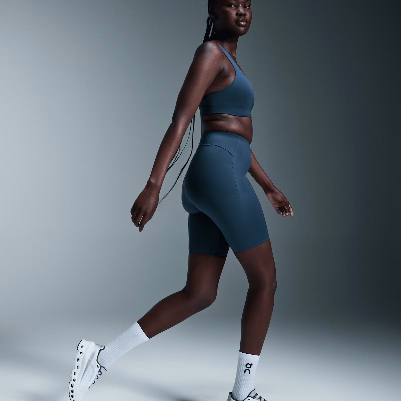 On Active 1/2 Tights Denim (Women'S)