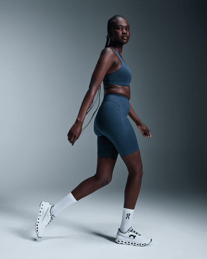 on active 1/2 tights Denim (Women's)