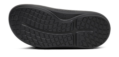 Oofos Men's Clog Black