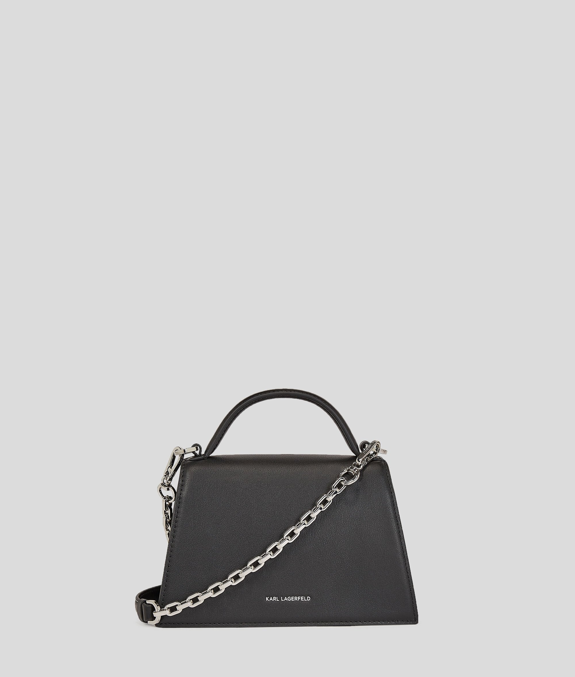 K/Signature Small Crossbody Bag Black/Nickel Black/Nickel