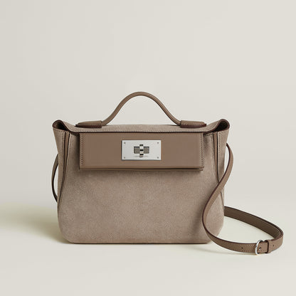  Hermes 24/24 21 Bag Gris Caillou